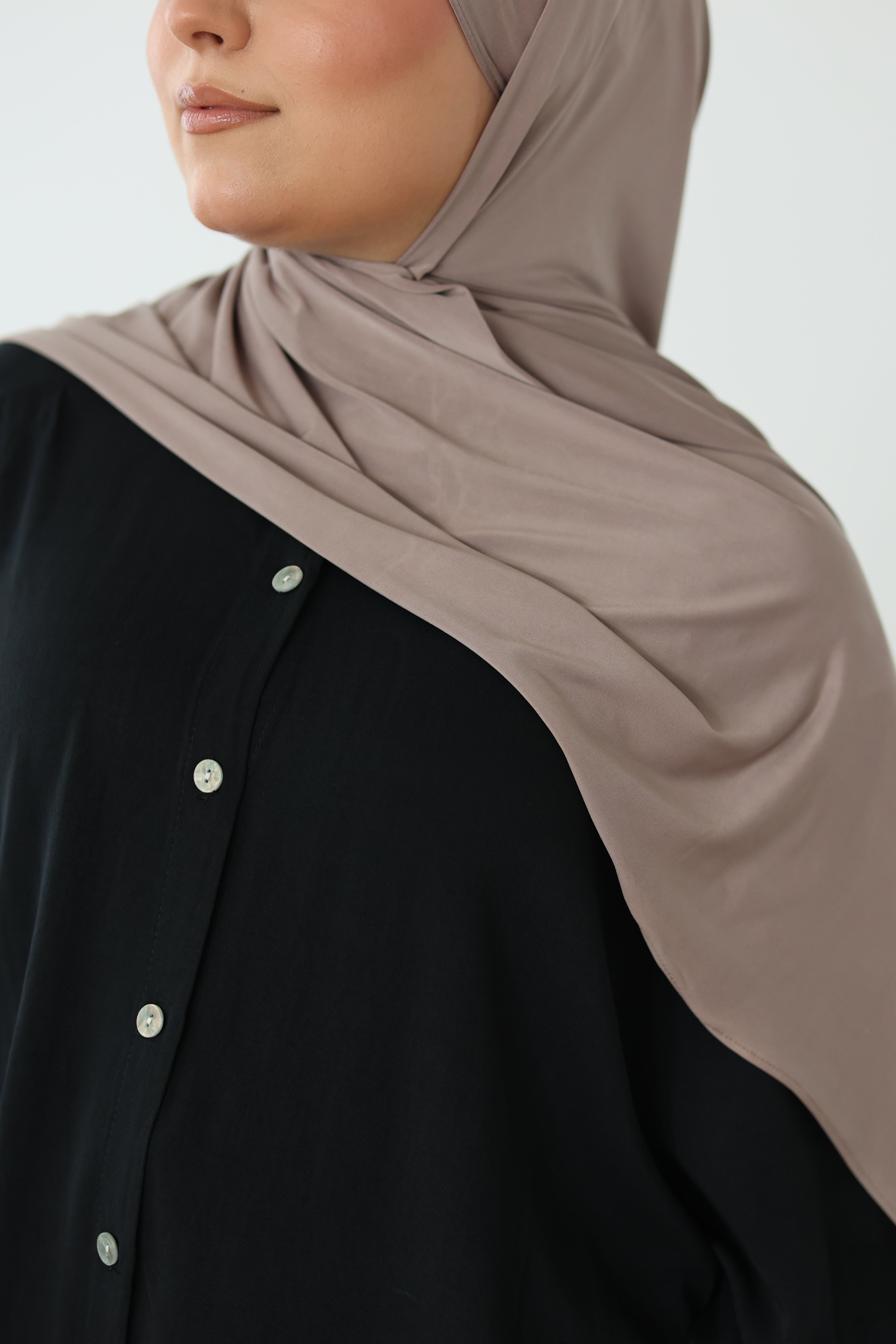Liquid Jersey in Taupe