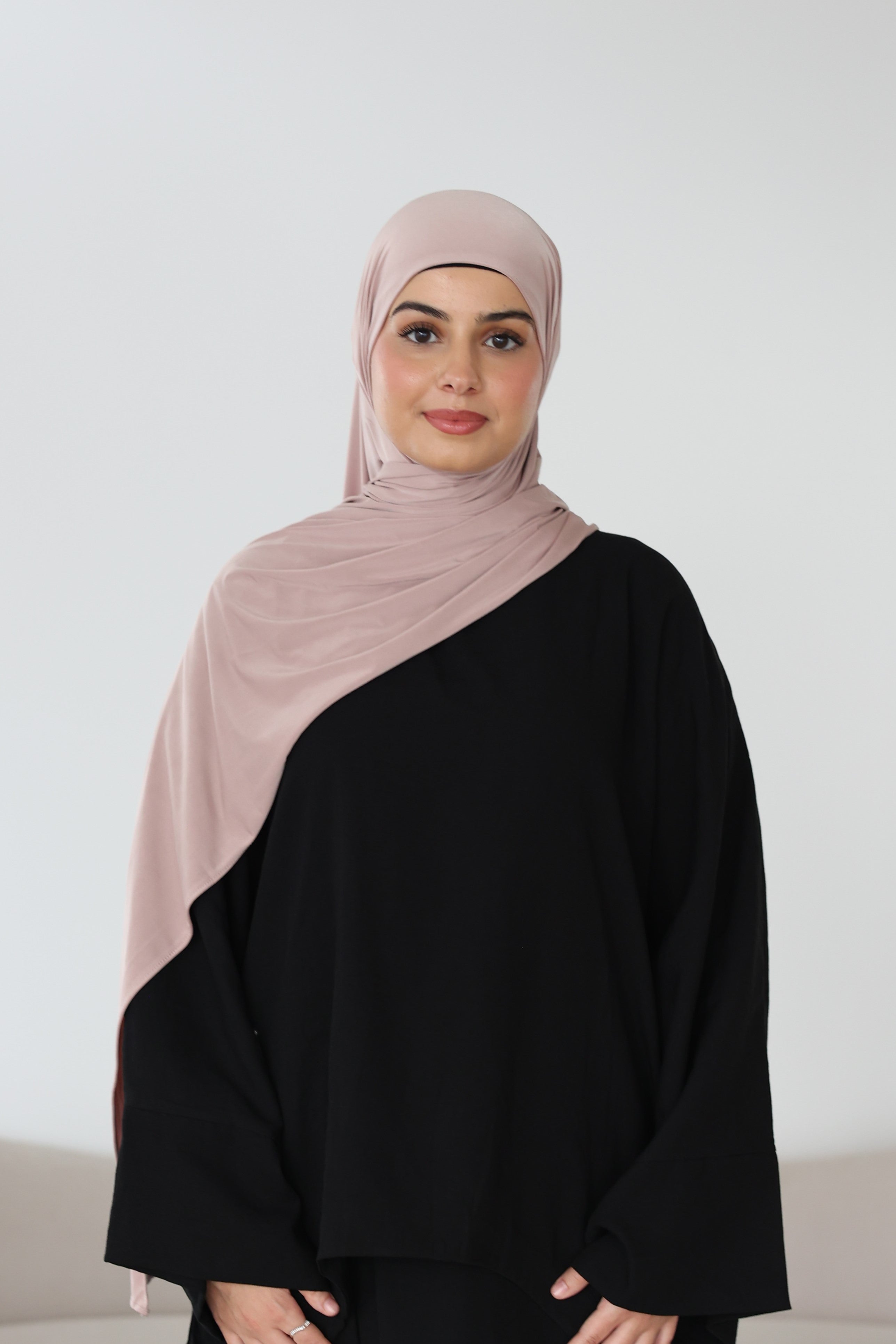 Liquid Jersey in Chai Rose