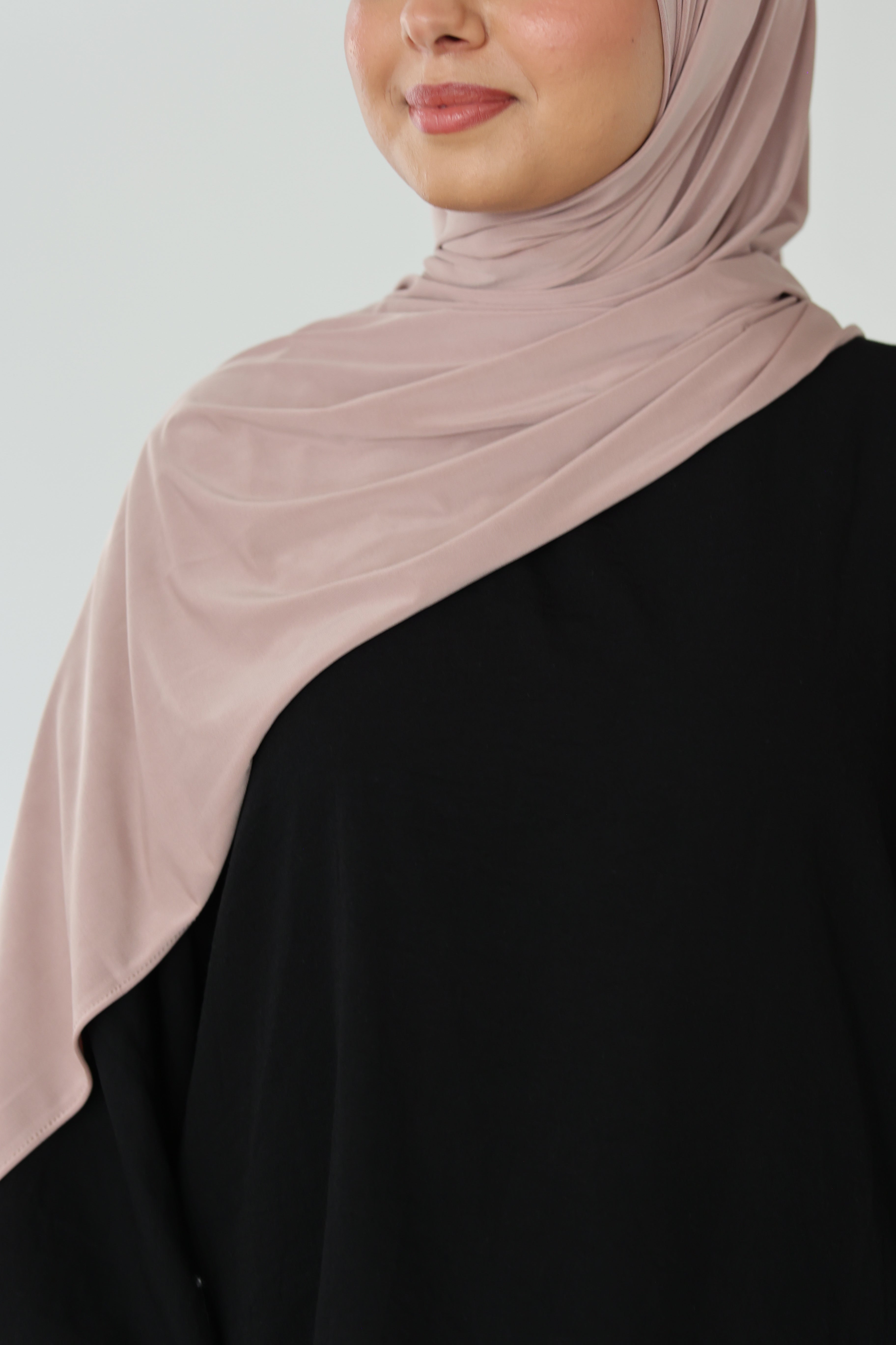 Liquid Jersey in Chai Rose