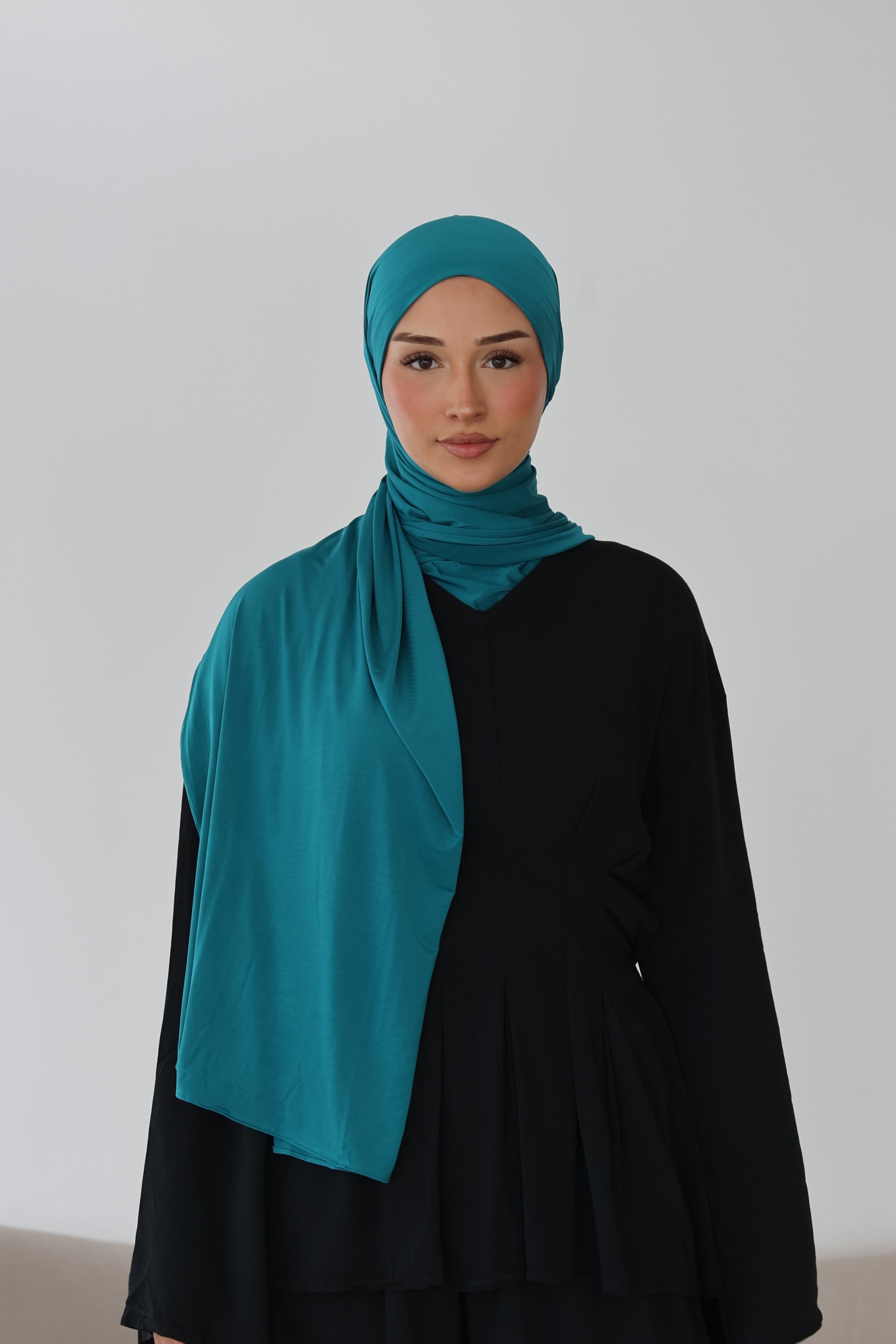 Liquid Jersey in Teal
