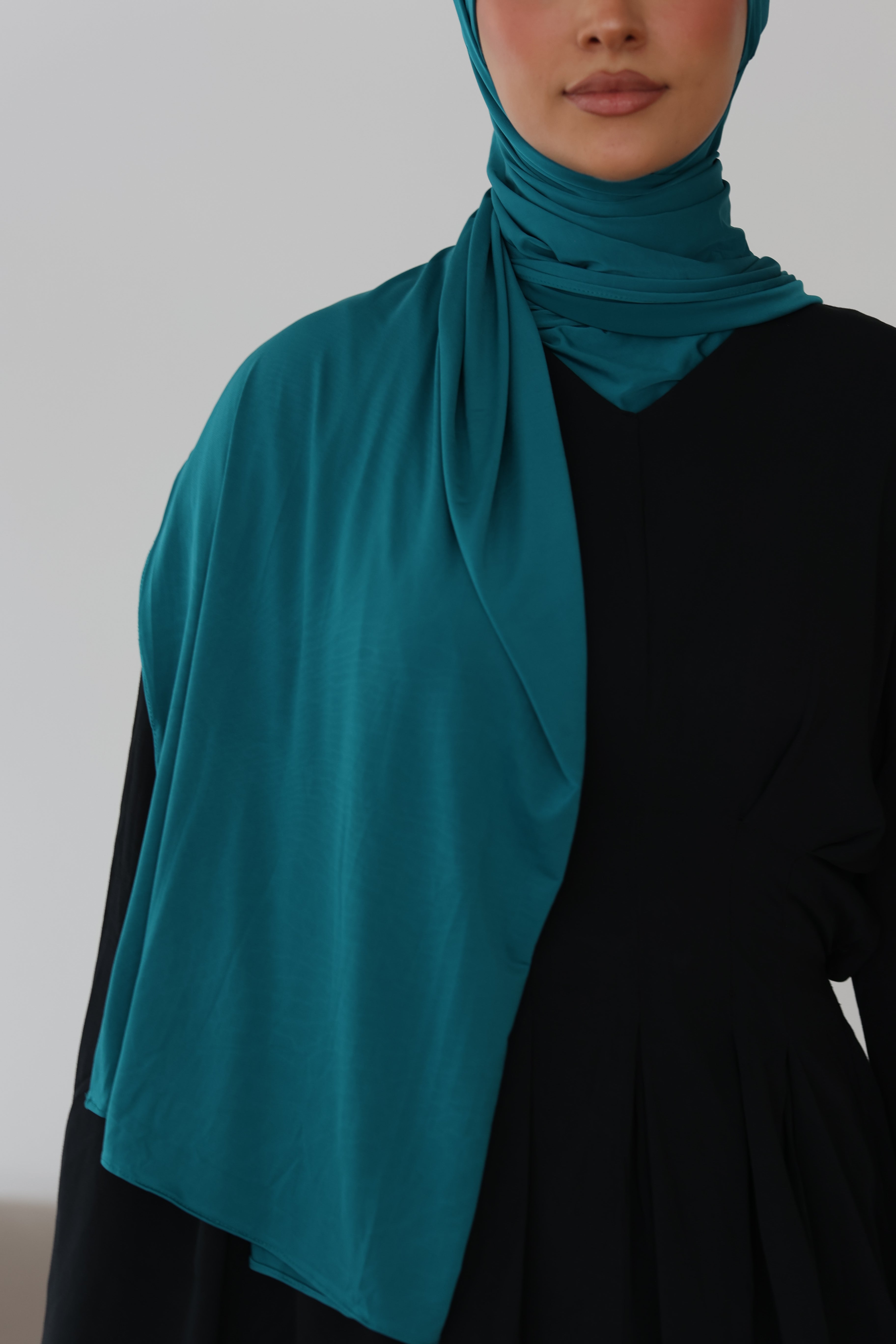 Liquid Jersey in Teal