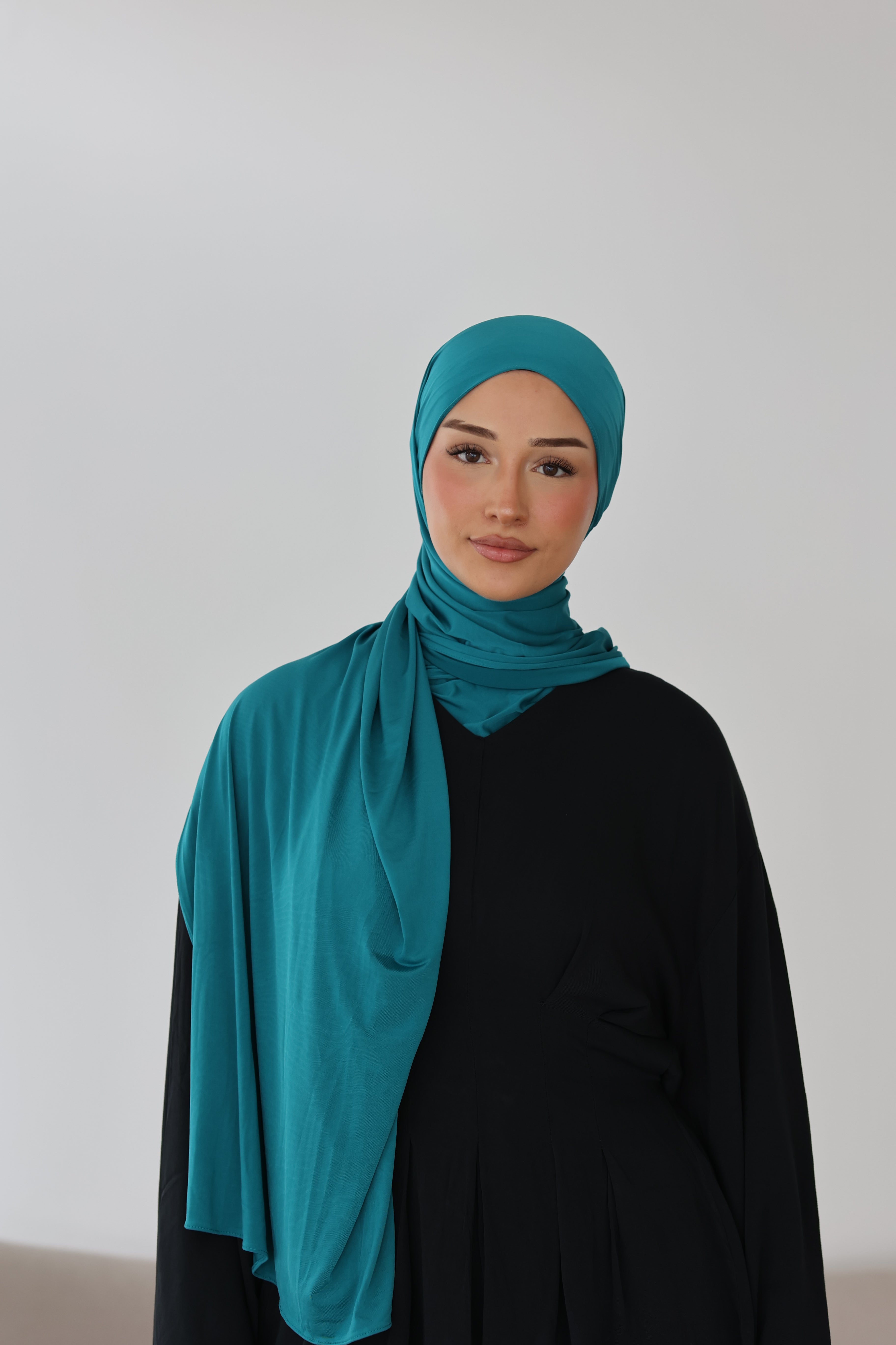 Liquid Jersey in Teal