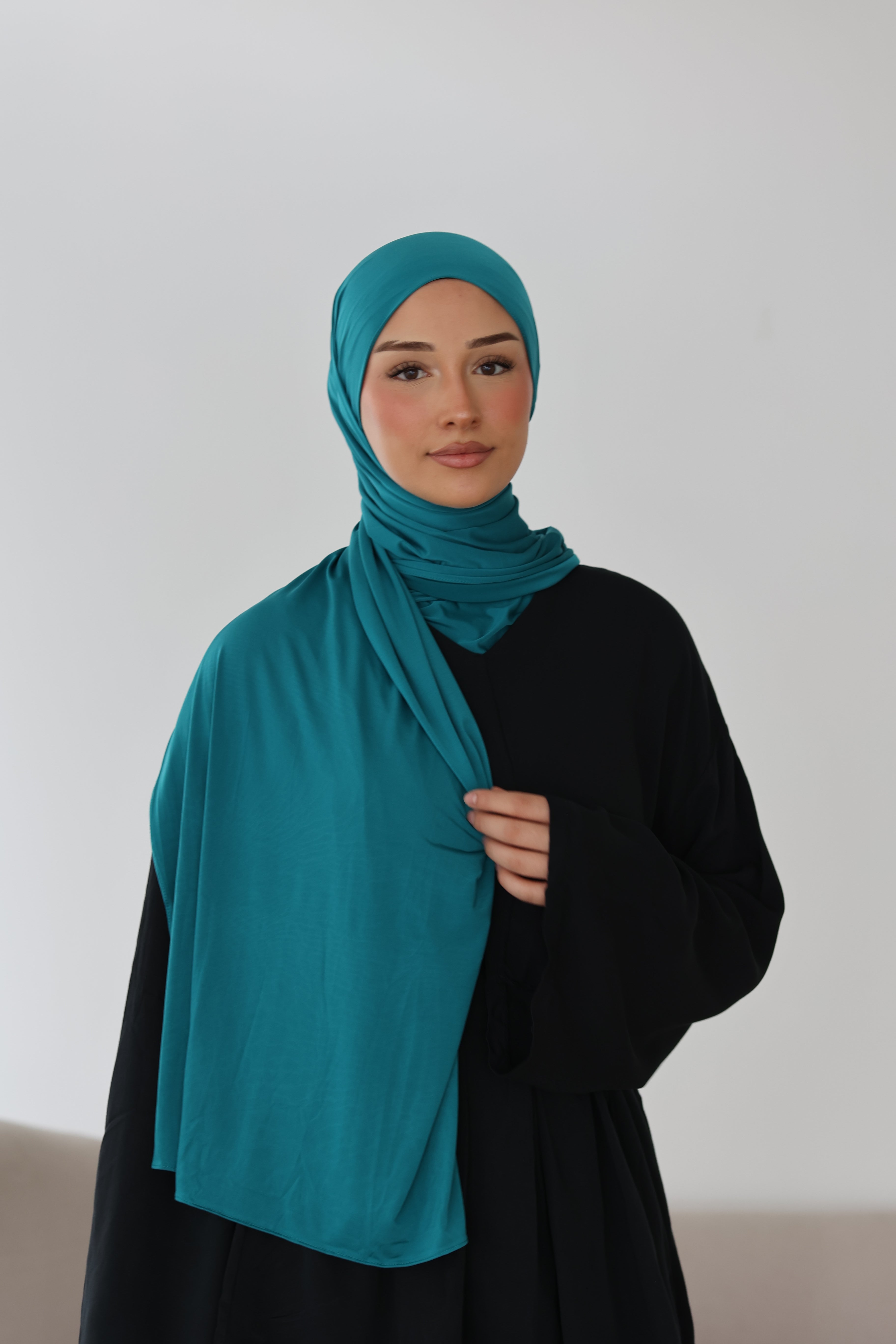 Liquid Jersey in Teal